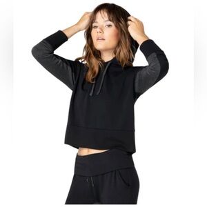 Beyond Yoga -  tonal after yoga cropped hoodie - size medium.